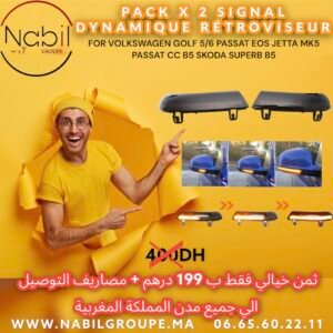 PACK X 2 SIGNAL DYNAMIQUE RÉTROVISEUR FOR VW SKODA (DROITE+GAUCHE)