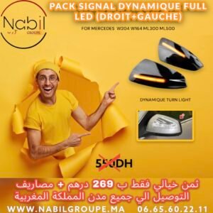 PACK SIGNAL DYNAMIQUE FULL LED (DROIT+GAUCHE) FOR MERCEDES W204 W164 ML300 ML500