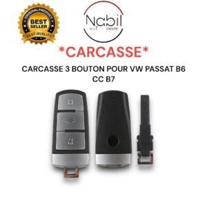 CARCASSE 3 BOUTON POUR VW PASSAT B6 CC B7
