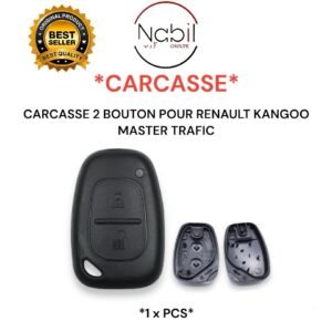 CARCASSE 2 BOUTON POUR RENAULT KANGOO MASTER TRAFIC